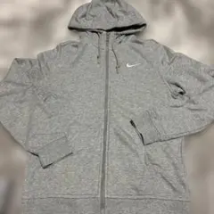 Nike グレー ジップアップパーカー