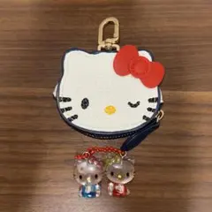 キティ　顔型　キーホルダー　セット