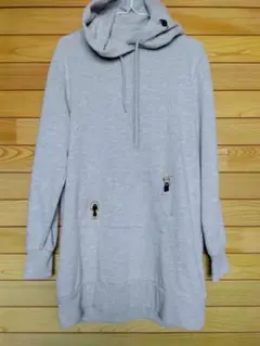 graniph グレー フード付きパーカー Lady F