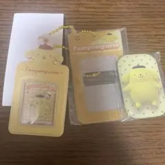 ポムポムプリン　ミニチュアチェキ用ホルダー　スクエア缶バッジ　カバー