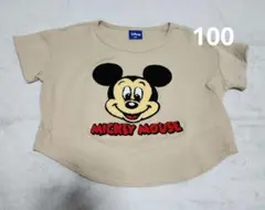 Disney ミッキーマウス Tシャツ 100　しまむら　半袖