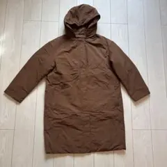 UNIQLO ブラウン ハイブリッドダウンコートXL