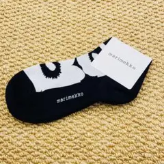 marimekko マリメッコ ソックス 靴下 ブラック ホワイトのサムネイル