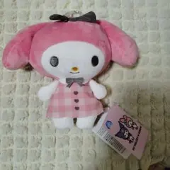 マイメロディ クロミ チェックワンピがま口ポーチ マイメロディ