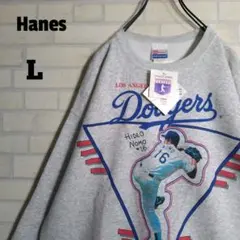 90s USA製 ドジャース 野茂英雄 MLB 野球 スウェット あいみょん着用