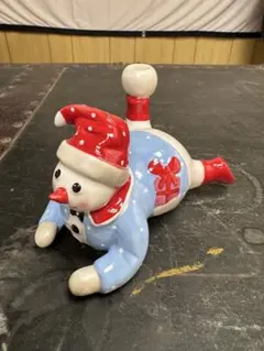 ☆雪だるまのキャンドルホルダー