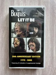 昭和レトロ　ビートルズ・ＢＥＡＴＬＥＳ　ＬＥＴ　ＩＴ　ＢＥ　ＶＨＳテープ