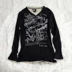 お兄系 長袖カットソー