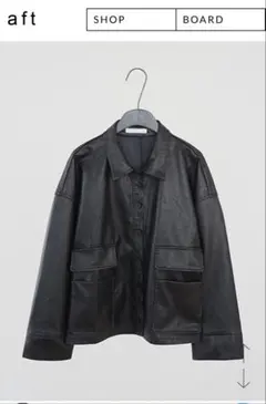 (after monday) flap pocket shirt jacket