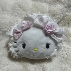 Sanrioホワイトフリルシリーズ　ハローキティ ポーチ