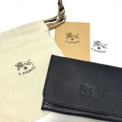 【本革】イルビゾンテ カードケース 名刺入れ IL BISONTE 黒