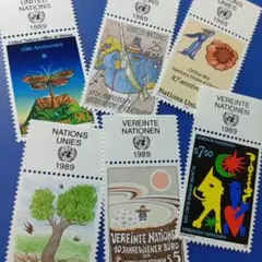 国連10周年記念の切手（国連 1955年） シリア 国連10年の切手4種完 未使用 1955 - メルカリ