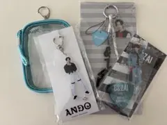 川﨑星輝セット　B&ZAI ストラップキーホルダー他