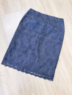 ナチュラル　ビューティー　レース　スカート　Sサイズ