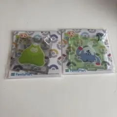 ぽこあポケモン　アクリルパズルキーホルダー　カビゴン&モジャンボのサムネイル
