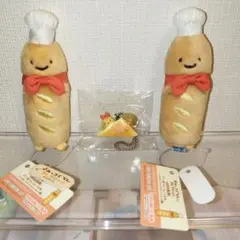 すみっコぐらし コレクション てのりぬいぐるみ パン店長 すみっコカフェチャーム