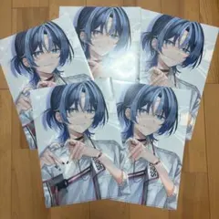 火威青　青くん　クリアファイル　応援イラスト　5枚セット　ReGLOSS