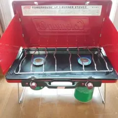 【Coleman】 パワーハウス LPツーバーナーストーブII レッドのサムネイル