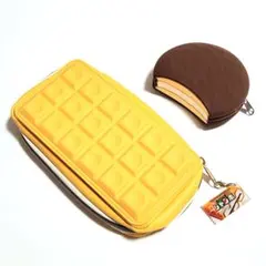 ⭐️未使用品⭐️ チョコモナカジャンボ & チョコパイ 立体ポーチ2点セット
