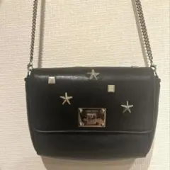早い者勝ち✨ジミーチュウ　JIMMY CHOO ミニショルダー　黒　スタッズのサムネイル