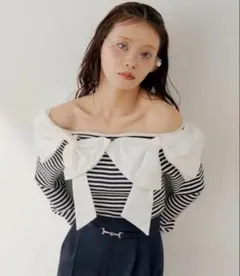 SALON by Chico ダブルリボンドッキングニットのサムネイル