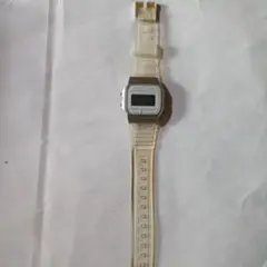 CASIO F-91W クリアデジタル腕時計