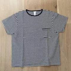 YAECA STOCK ボーダーTシャツのサムネイル