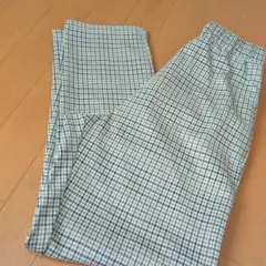 M ウェストゴム　シェフパンツ　ボトムス　千鳥柄　ズボン　160cm　メンズ