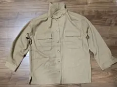 BEAMS HEART ベージュ シャツジャケット