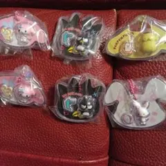 サンリオパッケージチャーム＆チョコボーロバツマル・ポムポムプリン・マイメロディ
