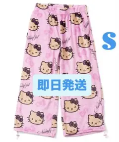 9090 Girl x HELLO KITTY Gal Pants S size
