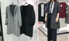 (K12351) ラエフ la.f… ダンボールコーディガン