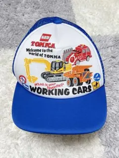 トミカ　メッシュ　キャップ　帽子　52cmのサムネイル