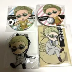 呪術廻戦 七海建人 缶バッジ キーホルダー まとめ売り