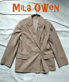 ミラオーウェン Mila Owen 4つ釦ダブルジャケット