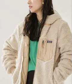 リバーシブルボアブルゾン フリースジャケット