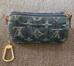 廃盤品✨LOUIS VUITTON デニム モノグラムポーチ M95082 - メルカリ