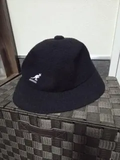 KANGOL 黒 バケットハット