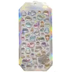 ボンボンドロップシール　シャーベットシリーズ　海の生き物　フローズン