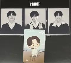 weverse 特典セット【Jin②】BTS PROOF 3カットフォト トレカ