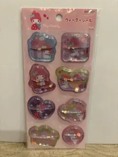 正規品　ウォーターシール　マイメロディー　サンリオ