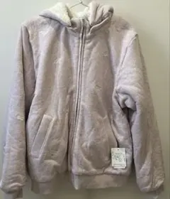 ⭐️新品未使用⭐️メゾピアノ フェイクファー　パーカー　フード取外し可　160サイズ