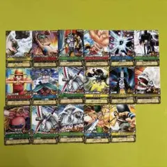 ワンピーベリーマッチカード17枚セット