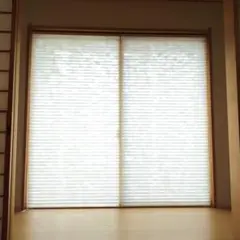 【引越しのため11/28処分】タチカワブラインド 木製　和紙風　ブラインド　２本