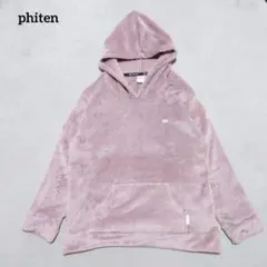 A7-4135　ボアパーカー　フリース フード　ポイントロゴ　L【ファイテン】