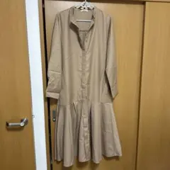 OPAQUE.CLIP シャツワンピース 長袖