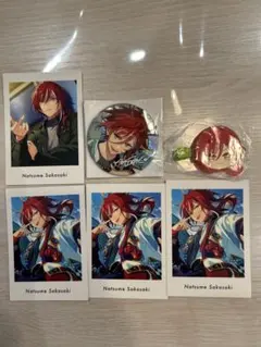 逆先夏目　缶バッジ・ぱしゃっつ