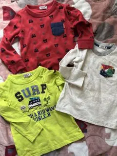 ミキハウス ダブルビー Tシャツ 3枚セット 100のサムネイル