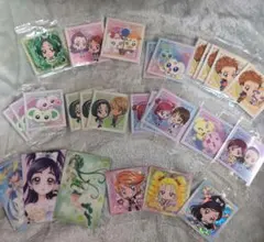 プリキュア キャラクターシール 24枚セット ウエハースカード 3枚セット