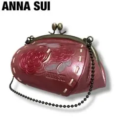 ANNA SUI 花柄がま口財布